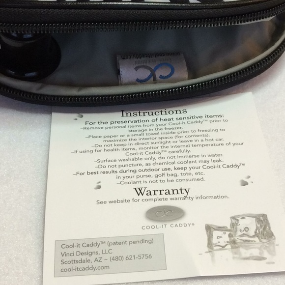 FINAL SALE PRICE Brand New w/Tags & Instructions Cool it Caddy - Picture 8 of 8